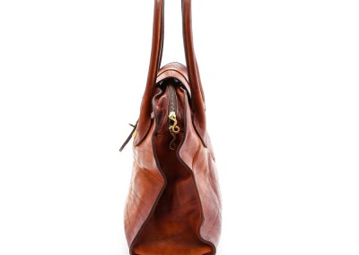 arteoro laboratorio orafo venezia borsa pelle marrone scuro