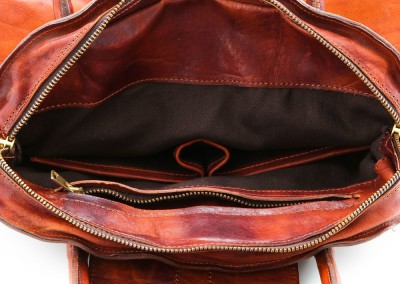 arteoro laboratorio orafo venezia borsa pelle marrone scuro